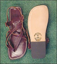 Men's Cordovan Latago Handmade leather sandal - Men's handmade leather sandals - all sandals at islandsandals.com are handmade with quality leather